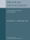 Program Management By Mitchell Springer